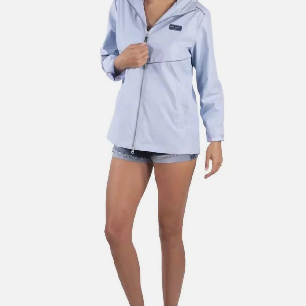 Simply Southern Blue Rain Jacket
